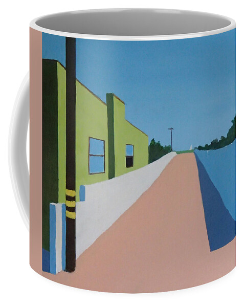 Summerland Coffee Mug featuring the painting Summerland by Philip Fleischer