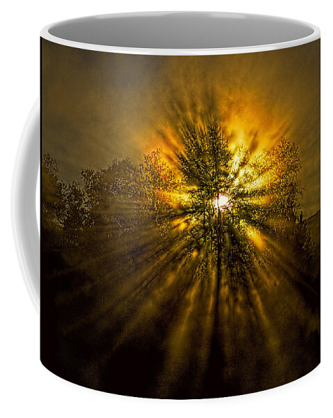 Sunburst Coffee Mug featuring the photograph Sunburst by Marty Saccone