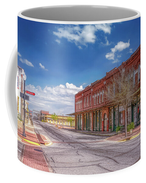 Brenham Coffee Mug featuring the photograph Sunday in Brenham, Texas by G Lamar Yancy