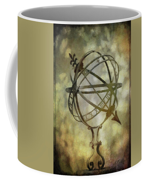 Sundial Coffee Mug featuring the photograph Sundial by Kathie Miller