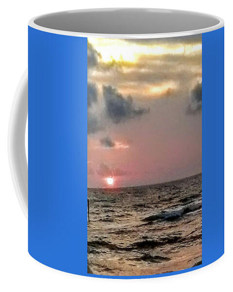 Clearwater Coffee Mug featuring the photograph Sundown by Suzanne Berthier