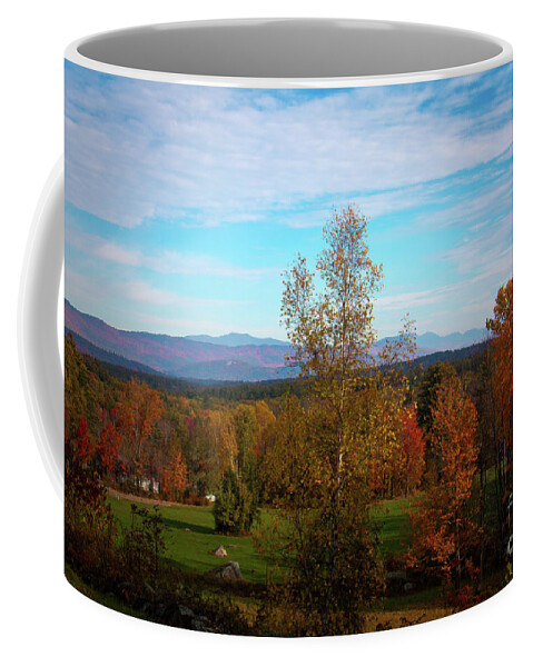 Sunny Coffee Mug featuring the photograph Sunny Day in October by Mim White