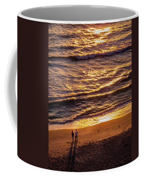 Atlantic Coffee Mug featuring the photograph Sunrise on Melbourne Beach by Frank Mari