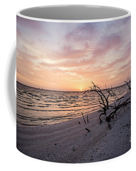 Travel Coffee Mug featuring the photograph Sunrise Over San Carlos Bay by Scott Pellegrin