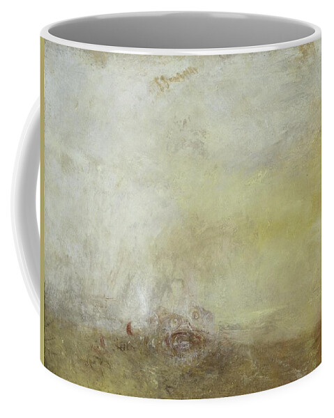 Joseph Mallord William Turner Coffee Mug featuring the painting Sunrise with Sea Monsters by Joseph Mallord