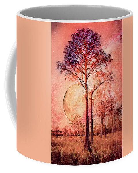 Fall Coffee Mug featuring the photograph Sunset Fire by Debra and Dave Vanderlaan