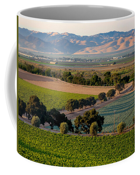 Sunset Coffee Mug featuring the photograph Sunset in Salinas Valley by Derek Dean