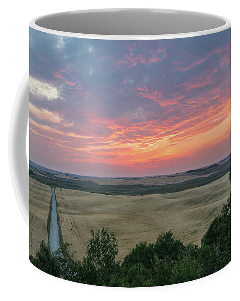 Photosbymch Coffee Mug featuring the photograph Sunset over Teton Valley by M C Hood