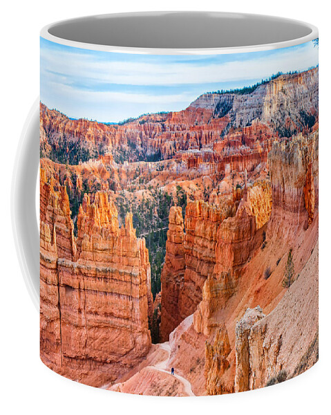 Bryce Canyon National Park Coffee Mug featuring the photograph Sunset Point Tableau by John M Bailey