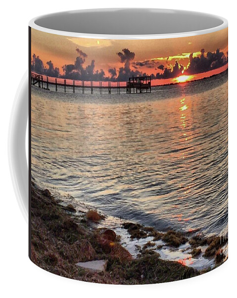 Nature Coffee Mug featuring the photograph Sunset relax by Liz Grindstaff