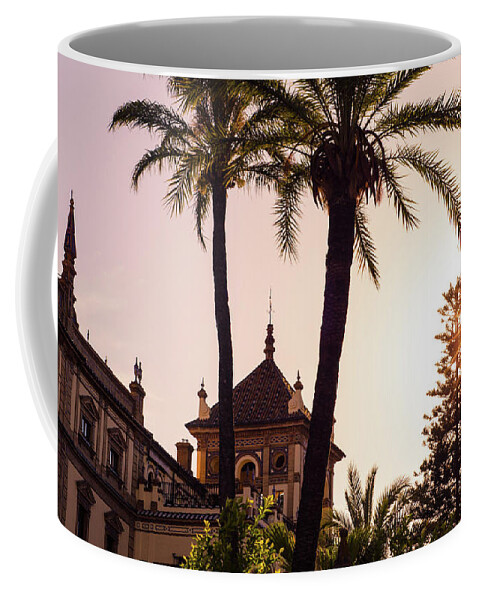 Sunset Coffee Mug featuring the photograph Sunsets of Seville by AM FineArtPrints