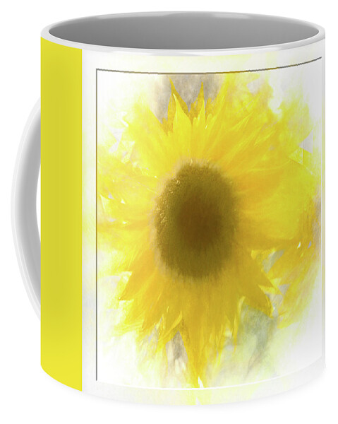 Flower Impressions Coffee Mug featuring the photograph Super soft Sunflower by Natalie Rotman Cote