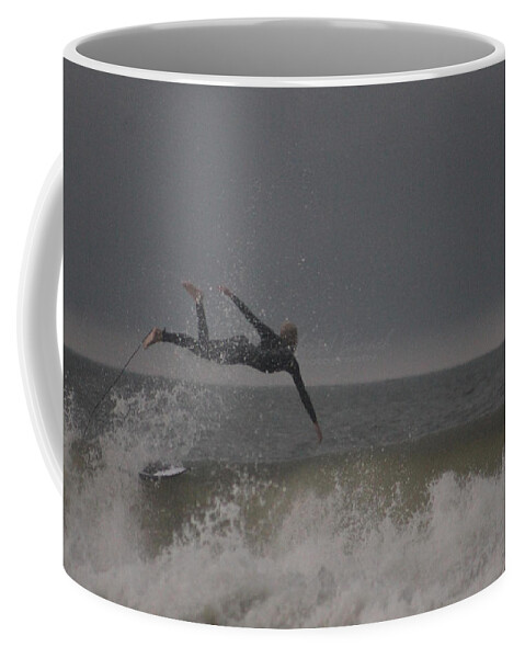 Water Coffee Mug featuring the photograph Super Surfing by Robert Banach