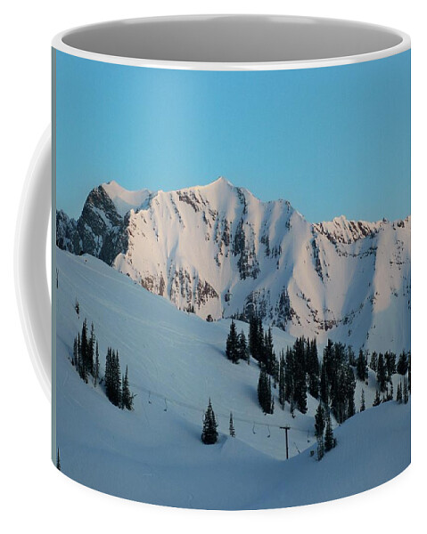 Ski Coffee Mug featuring the photograph Superior Sunrise by Michael Cuozzo