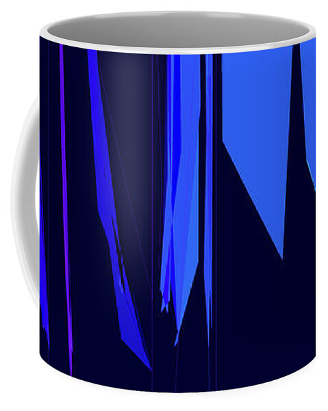 Abstract Coffee Mug featuring the digital art Supplication 2 by Gina Harrison
