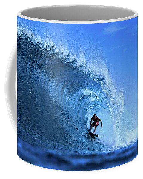 Surf Coffee Mug featuring the photograph Surfer Boy by Movie Poster Prints