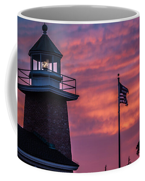 Flag Coffee Mug featuring the photograph Surfing Museum Full Color by Lora Lee Chapman