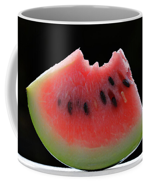 Sweet Coffee Mug featuring the photograph Sweet Watermelon by Lori Deiter
