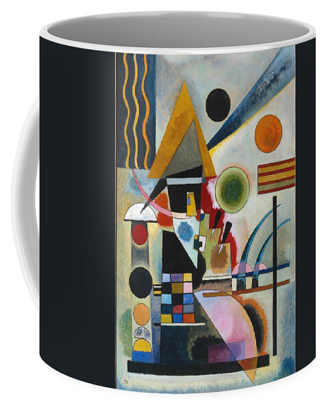 Wassily Kandinsky 1866�1944  Swinging Schaukeln Coffee Mug featuring the painting Swinging Schaukeln by Wassily Kandinsky