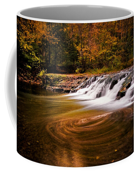 Robert Treman State Park Coffee Mug featuring the photograph Swirlpool by Neil Shapiro