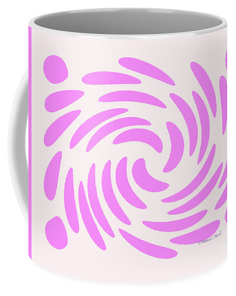 Graphic Design Coffee Mug featuring the photograph Swirls N Dots S4 by Monica C Stovall