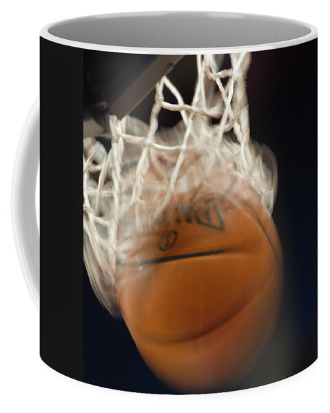 Basketball Coffee Mug featuring the photograph Swish by Shane Kelly