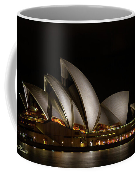 Opera House Coffee Mug featuring the photograph Sydney Opera House by Sue Karski