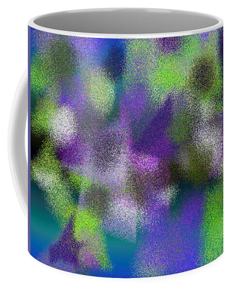 Abstract Coffee Mug featuring the digital art T.1.441.28.4x3.5120x3840 by Gareth Lewis
