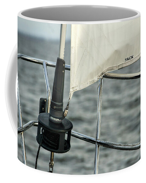 Tack Coffee Mug featuring the photograph Tack by Jean Macaluso