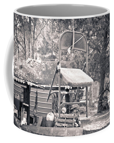 Chair Coffee Mug featuring the photograph Take A Stand by Valerie Cason