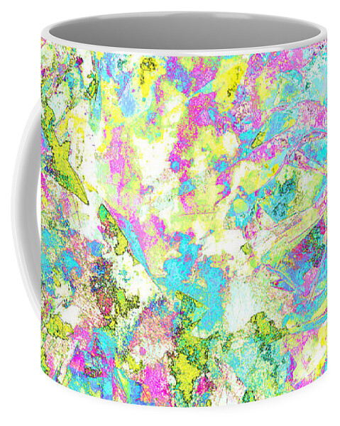 Jesus Coffee Mug featuring the digital art Take a step back to see better by Payet Emmanuel
