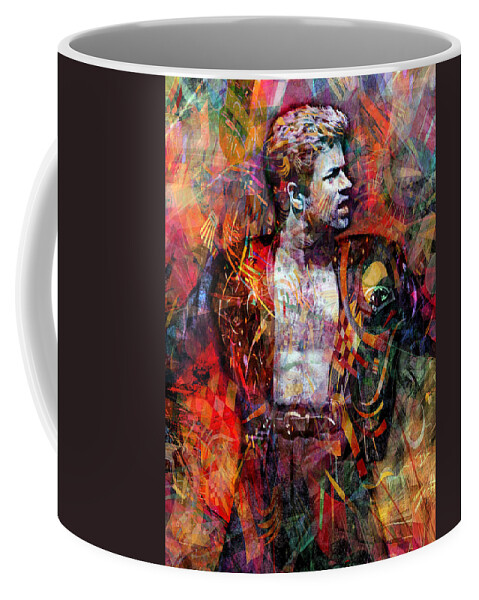 George Michael Coffee Mug featuring the photograph Take Me Back in Time by Mal Bray