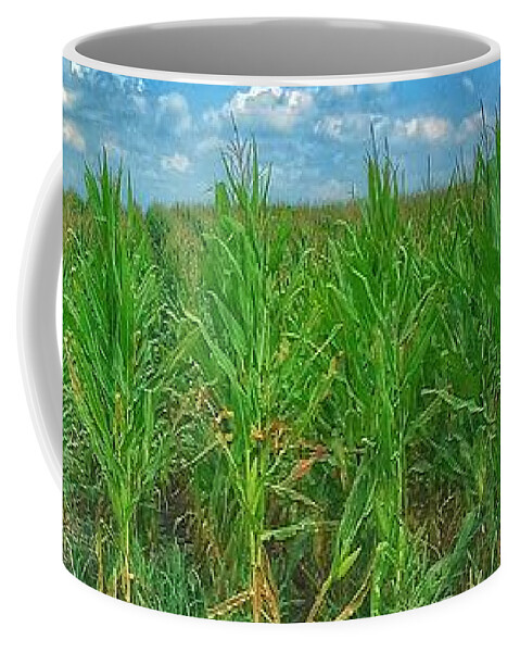  Rural Coffee Mug featuring the photograph Tall Corn by Jame Hayes