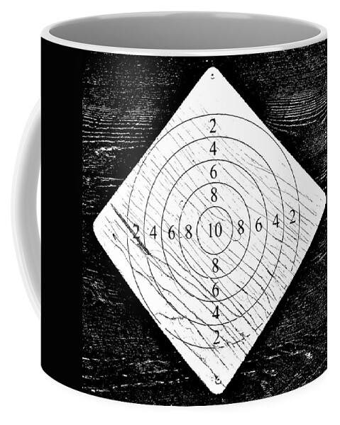 Competition Coffee Mug featuring the photograph Target light by Ivan Slosar