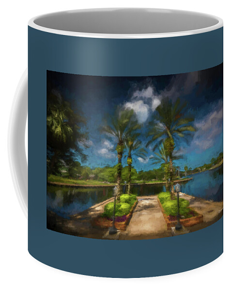 Bayou Coffee Mug featuring the photograph Tarpon Bayou by Marvin Spates