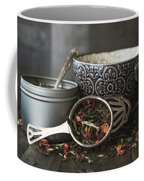 Tea Coffee Mug featuring the photograph Tea Time 8312 by Teresa Wilson
