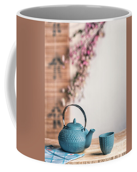 Tea time zen way, asian aesthetics. Coffee Mug by August Columbo - Pixels