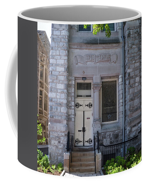 Temple Coffee Mug featuring the photograph Temple University - The Temple by Bill Cannon