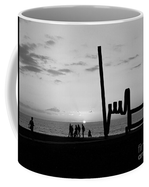 Foto Coffee Mug featuring the photograph Tenerife / Playa de las Americas by Karina Plachetka