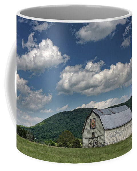 Barn Coffee Mug featuring the photograph Tennessee Barn Quilt by Nicki McManus