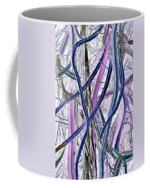 Surreal-nature-photos Coffee Mug featuring the digital art Tentacles I.C. by John Hintz