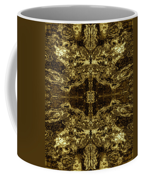 Abstract Coffee Mug featuring the digital art Tessellation No. 2 by David Gordon