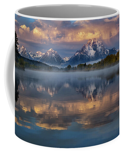 Tetons Coffee Mug featuring the photograph Teton Morning by Chuck Rasco Photography