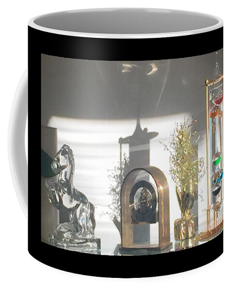 Textures Coffee Mug featuring the photograph Textures and Shadows by Barbara Plattenburg