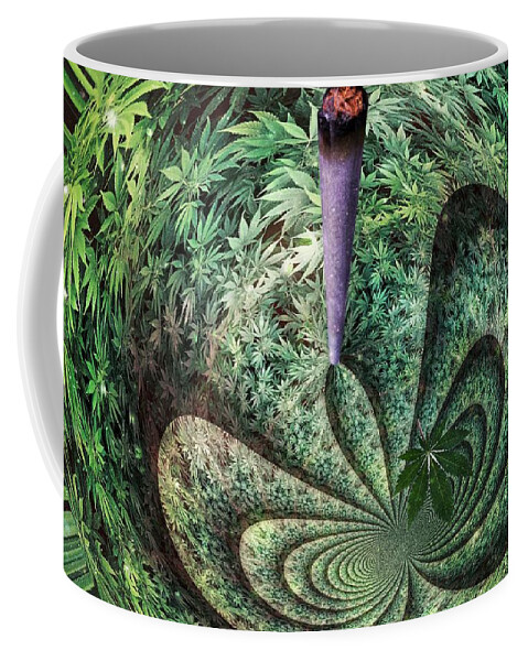 Thc Coffee Mug featuring the photograph THC Trip Clip by Digital Art Cafe