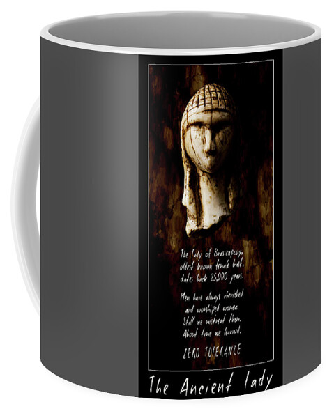 Zero Tolerance Coffee Mug featuring the photograph The Ancient Lady complete by Weston Westmoreland