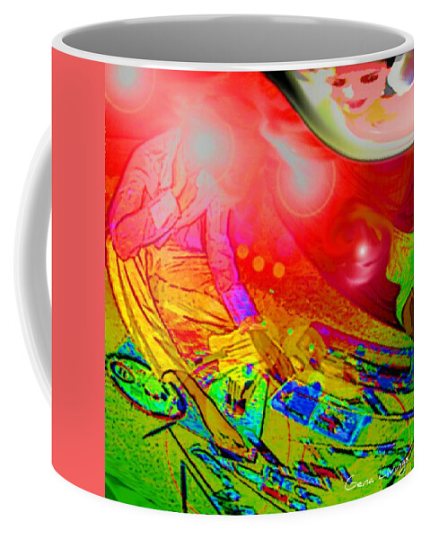 Spiritual Coffee Mug featuring the photograph The Artist Mind by Gena Livings