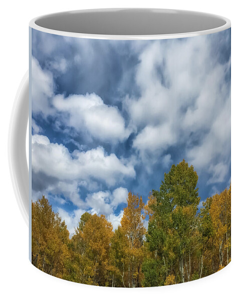 Nature Coffee Mug featuring the photograph The Autumn Sky 2 by Jonathan Nguyen