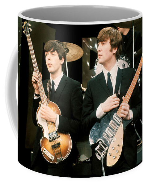 The Beatles Coffee Mug featuring the photograph The Beatles by Jackie Russo