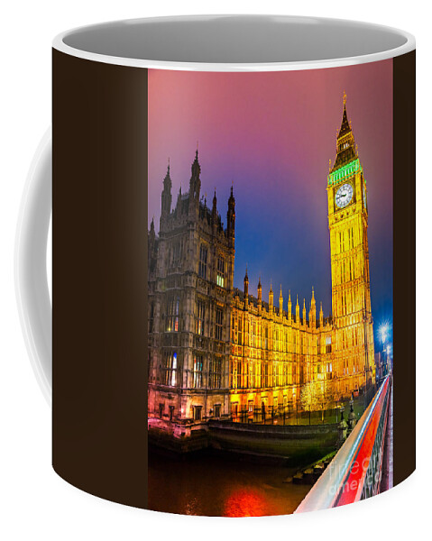 Architecture Coffee Mug featuring the photograph The Big Ben - London by Luciano Mortula